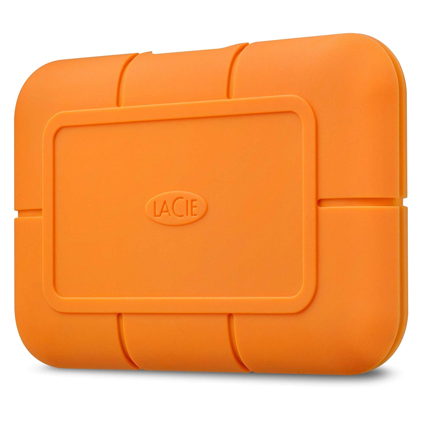 LaCie Rugged SSD 1TB Solid State Drive - USB-C USB 3.2 NVMe speeds up to 1050MB/s, IP67 Water Resistant, 3m Drop resistant, Encr