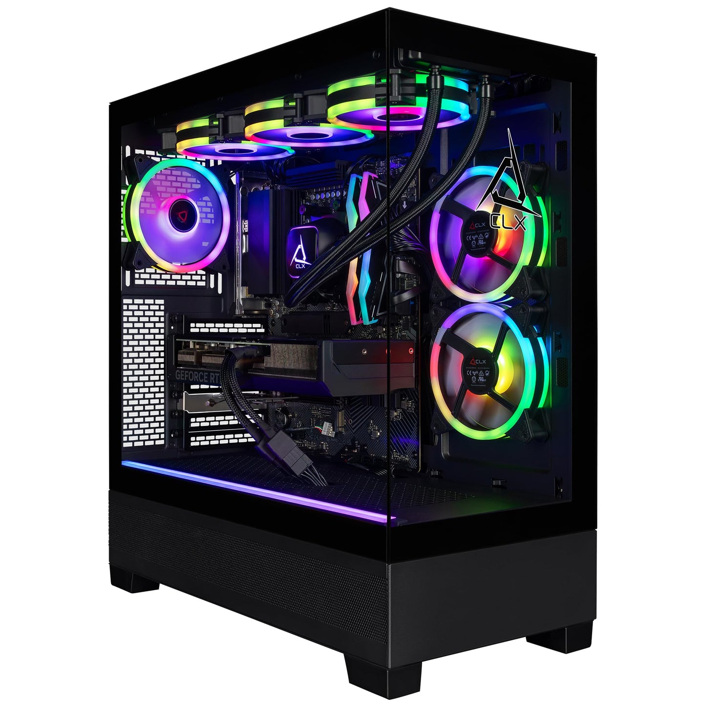 CLX Set Gaming PC - Intel Core i9 14900KF 3.2GHz, RTX 5080, 2TB NVMe M.2 SSD, 4TB HDD, 64GB DDR5 Memory, 360mm AIO, WiFi, Window