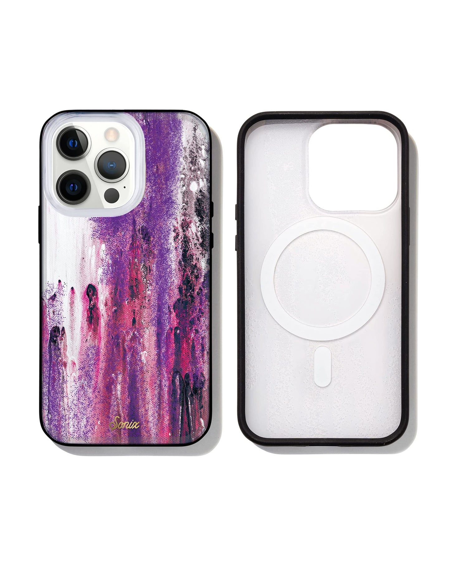 Sonix Case for iPhone 13 Pro | Compatible with MagSafe | 10ft Drop Tested | Purple Rain