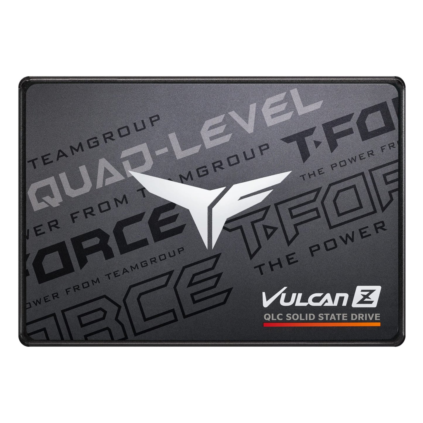 TEAMGROUP T-Force Vulcan Z 2TB SLC Cache 3D NAND QLC 2.5 Inch SATA III Internal Solid State Drive SSD (R/W Speed up to 550/470 M