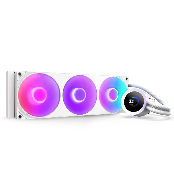 Kraken Plus 360 Rgb V2 White Aio Liquid Cooler