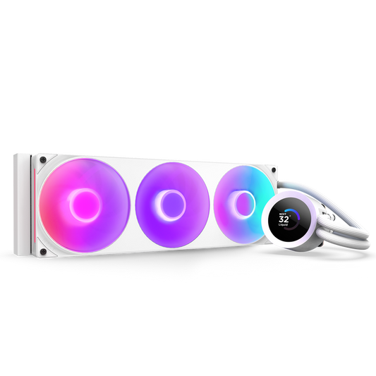 Kraken Plus 360 Rgb V2 White Aio Liquid Cooler