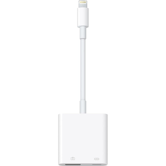 [Apple MFi Certified] Lightning to USB Camera Adapter with Charging Port for iPhone, USB3 Female OTG Adapter Compatible with iPh