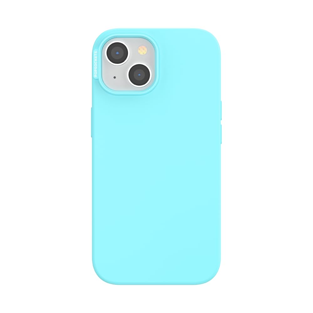 PopSockets iPhone 15 Case Compatible with MagSafe, Phone Case for iPhone 15, Wireless Charging Compatible, Case Only - Butterfly