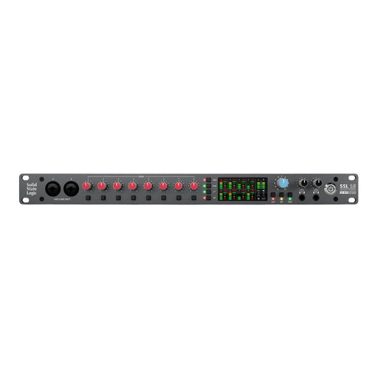 Solid State Logic SSL 18 26-In and 28-Out USB Audio Interface with 4K Analogue Enhancement, Alternative Speaker Switching, and 1