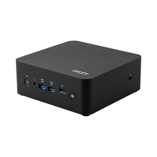 msi Cubi NUC AI+ Barebones Mini PC: Intel Core Ultra 9-288V, 32GB Memory, WiFi 6E, BT 5.3, Thunderbolt 4, Type-C, Copilot Button