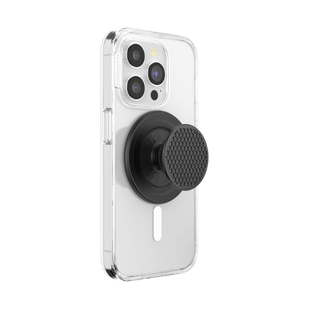 PopSockets Phone Grip for MagSafe, Magnetic Holder, Phone Stand, Black - Speakerbox