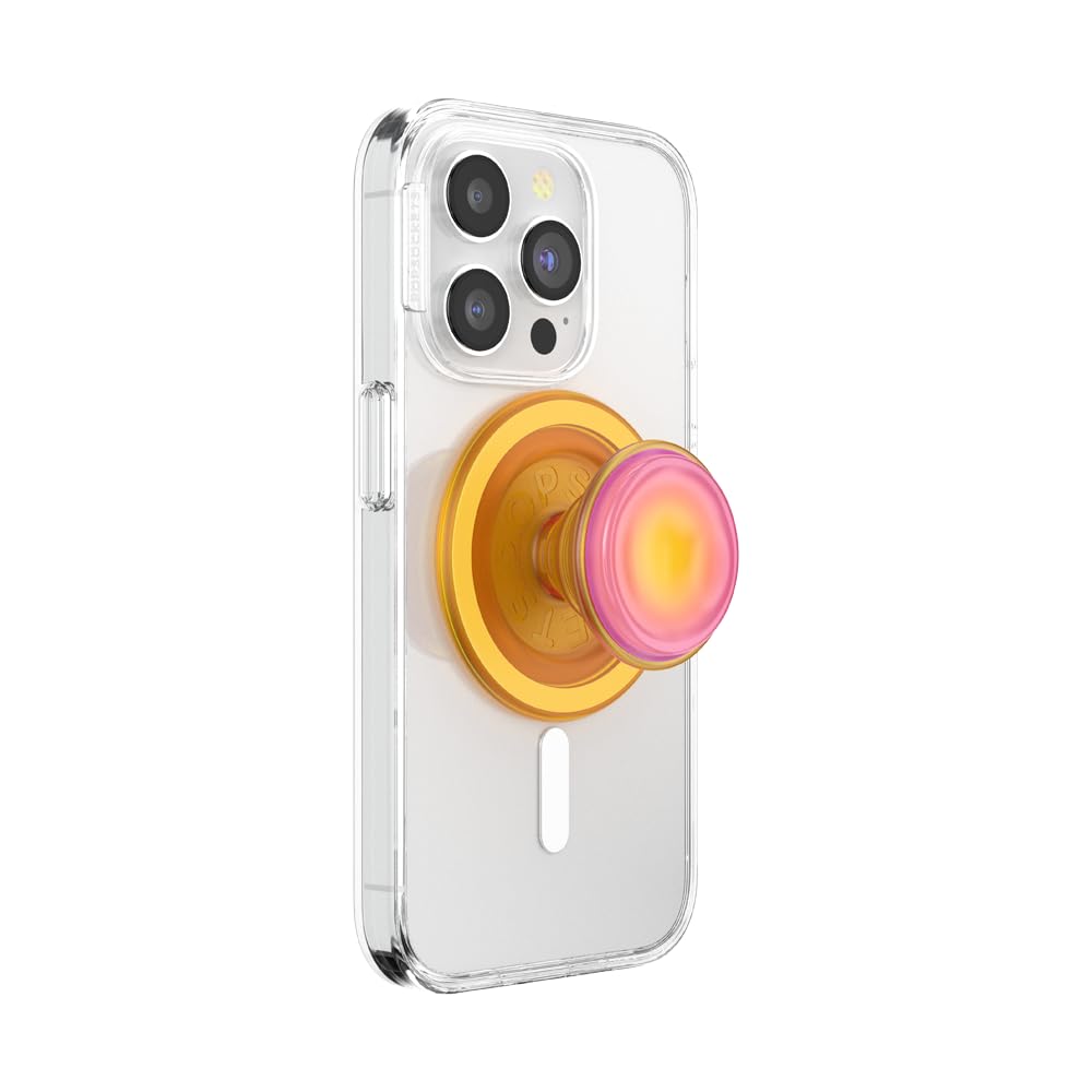PopSockets Phone Grip for MagSafe, Magnetic Holder, Phone Stand, Squishy - Jelly Sunni