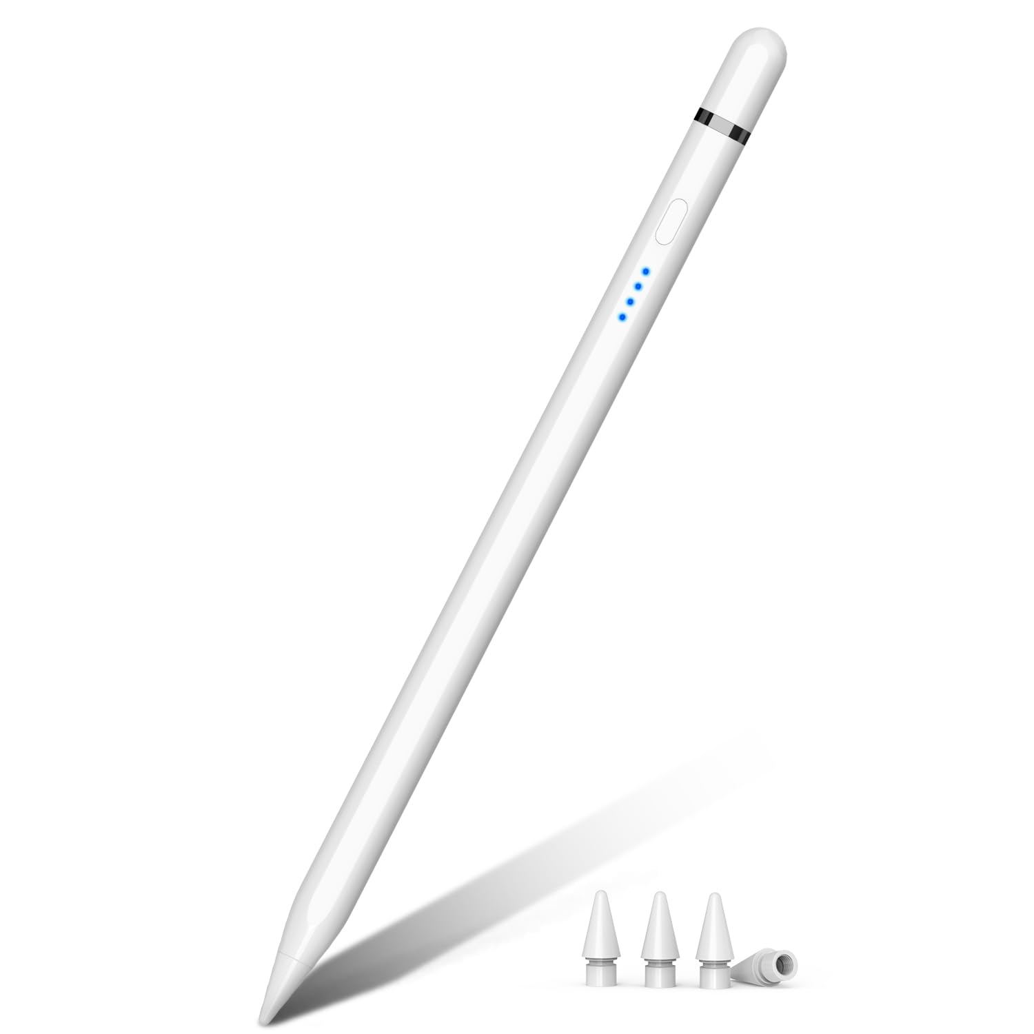 Pencil 1st Generation for iPad A16 (2025-2018), Pencil USB C Fast Charging and Magnetic with Tilt Sensitivity & Palm Rejection f