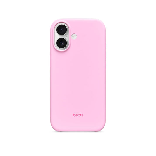 Beats iPhone 17 Case with MagSafe & Camera Control, Matte Finish, Microfiber Lining - Pebble Pink