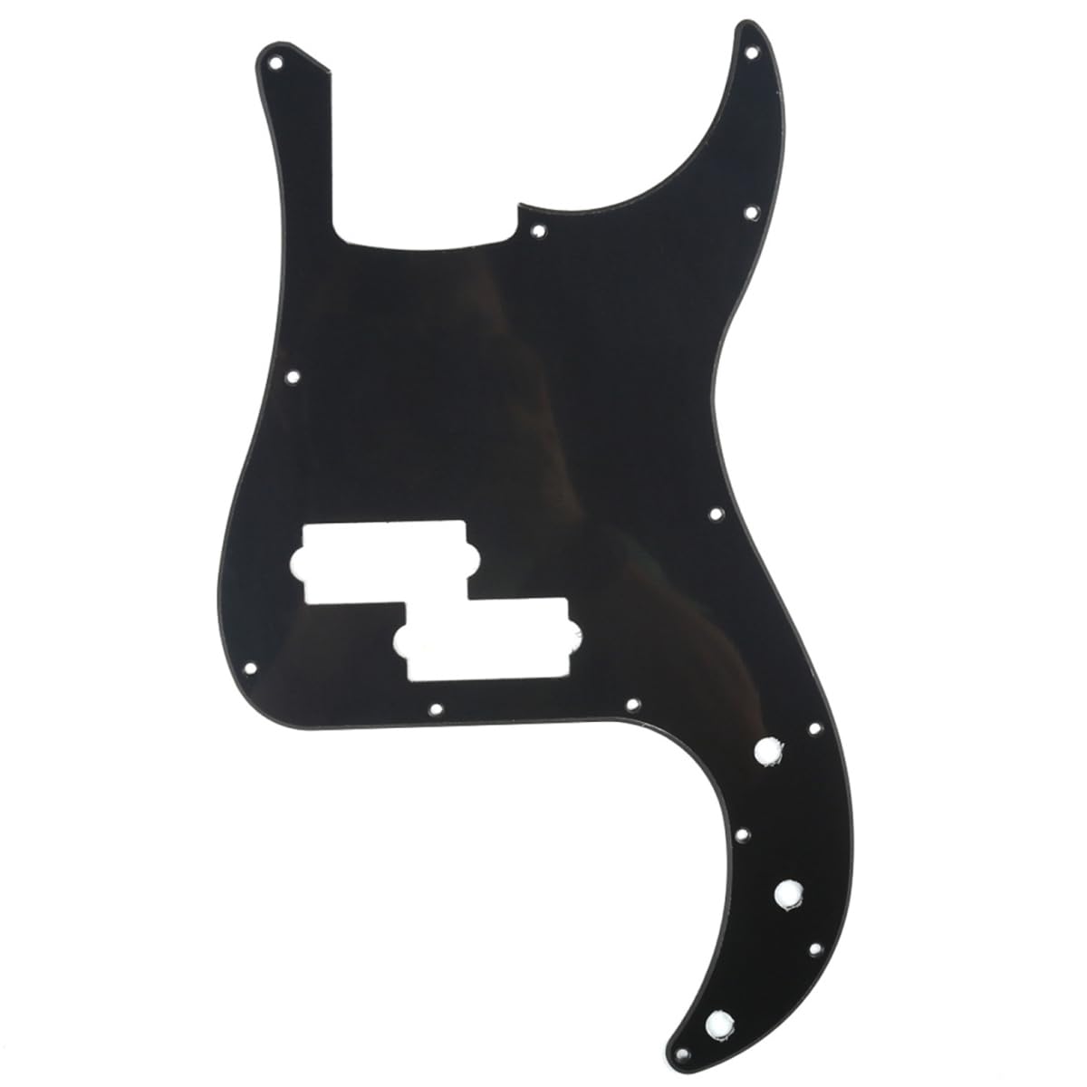 Musiclily P Bass pickguard for Precision Bass Guitar, 4Ply Pearl Bronze