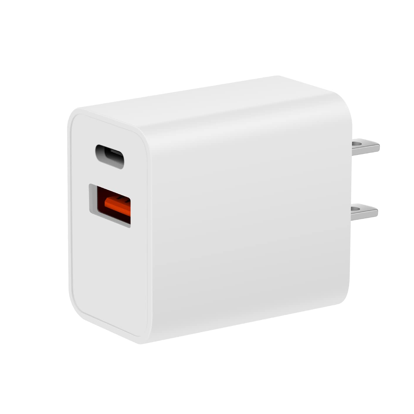 USB C Charger Block, Upgrade Dual Port Fast Charging Block Cube Brick Plug Adapter Charger Compatible for Apple Watch SE Series