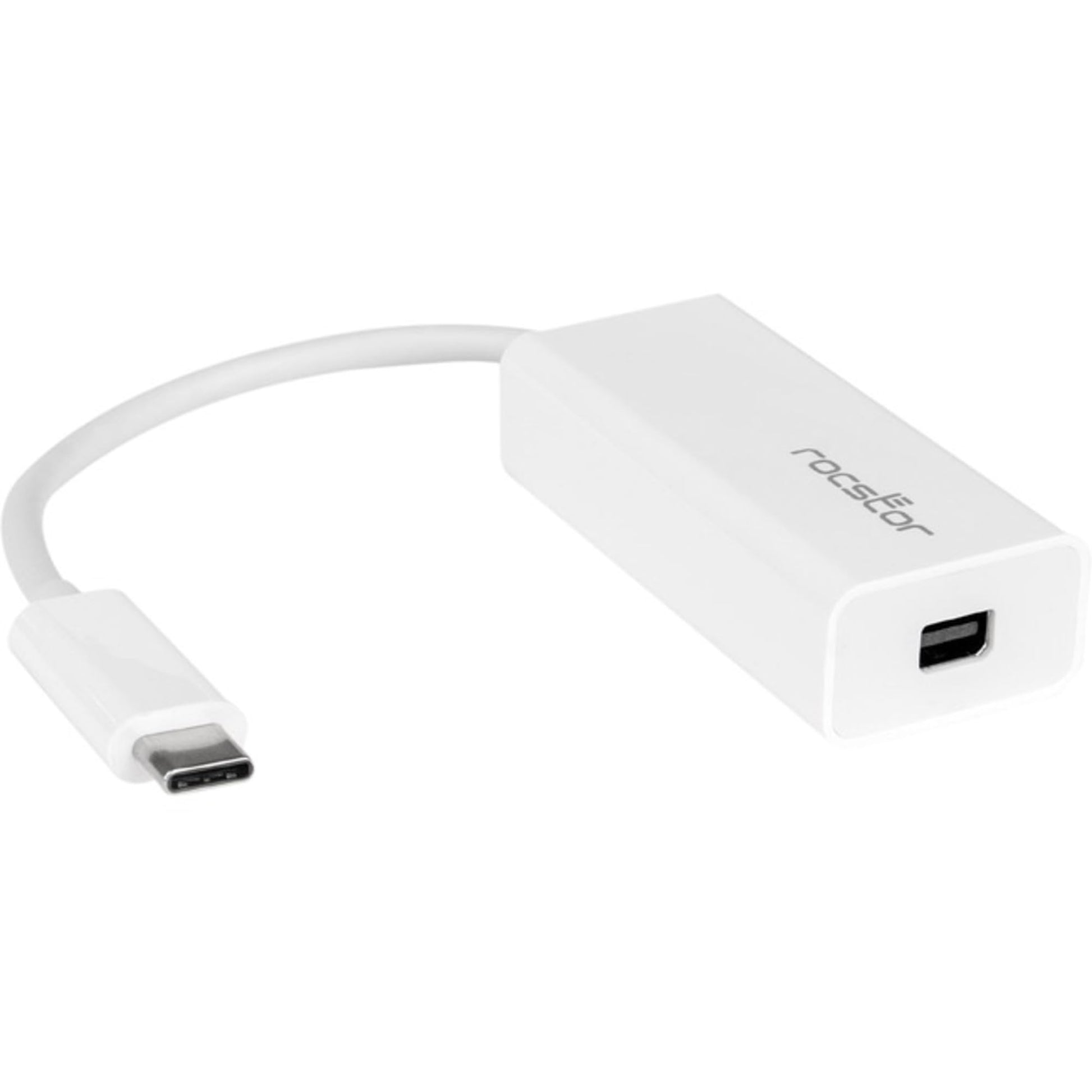 Rocstor USB C to Mini DisplayPort Adapter USB C to mDP Adapter 4K 60Hz Y10A241W1