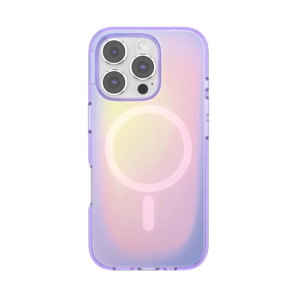PopSockets iPhone 16 Pro Case Compatible with MagSafe, Phone Case for iPhone 16 Pro, Wireless Charging Compatible, Case Only - A