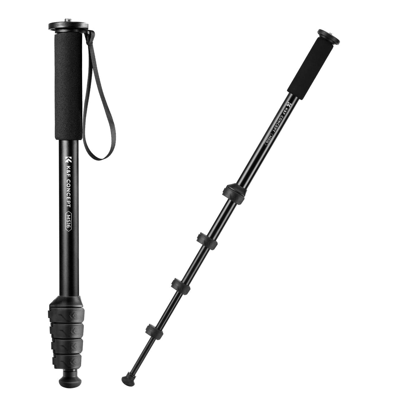 K&F CONCEPT Camera Monopod, 63 Aluminum Photography Monopod with 5-Section Height, Lightweight & Portable Camera Accessories, Pa