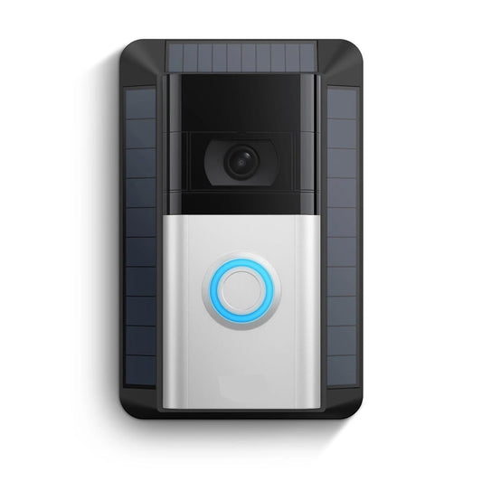 Solar Charger Compatible with Ring Battery Doorbell, USB-C Port Video Doorbell, 2024 Release