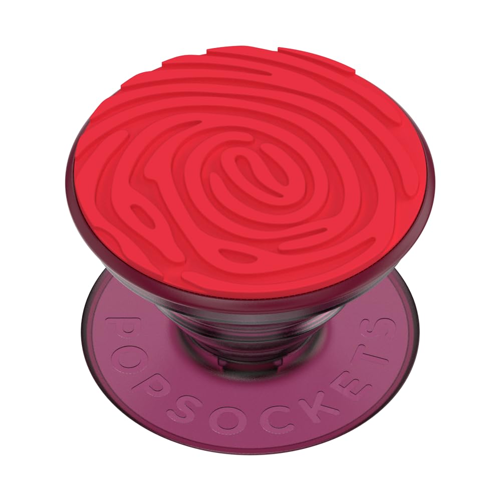PopSockets Adhesive Phone Grip, Holder, Phone Stand, Red - Imprint Blanchette