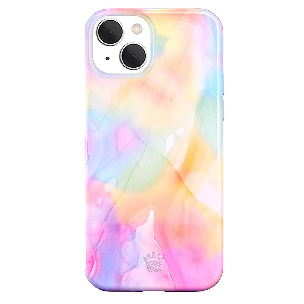 VELVET CAVIAR for iPhone 14 Plus Case - Compatible with MagSafe - 10ft Drop Tested - Pastel Tie Dye