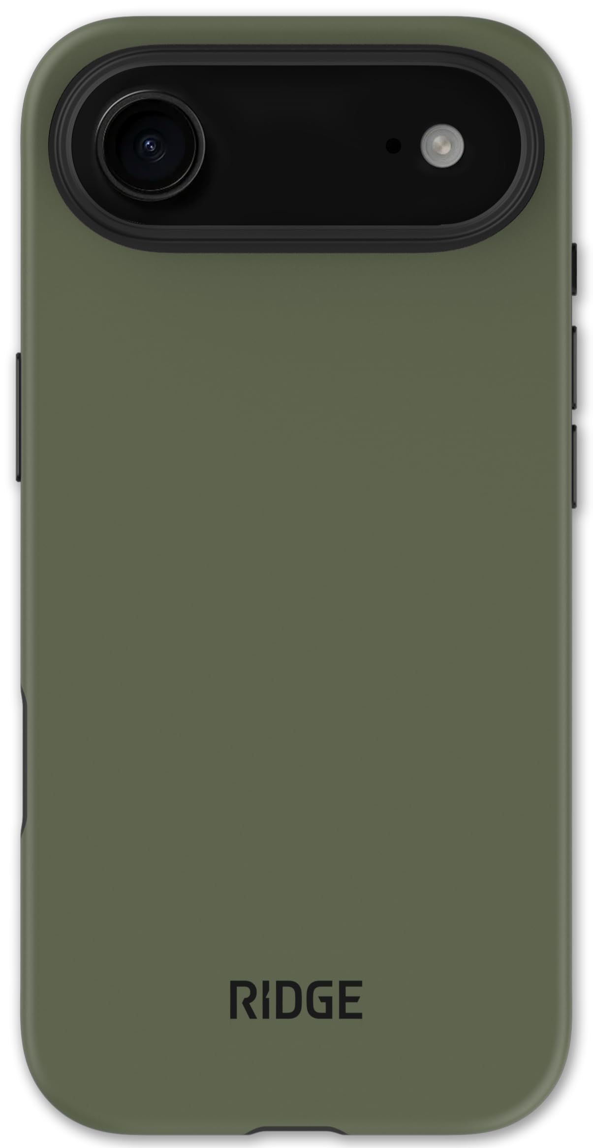 Ridge Case Compatible with iPhone 17 AIR - Compatible with MAGSAFE & Wireless Charging, Aluminum Control Buttons, Dual-Layer Con