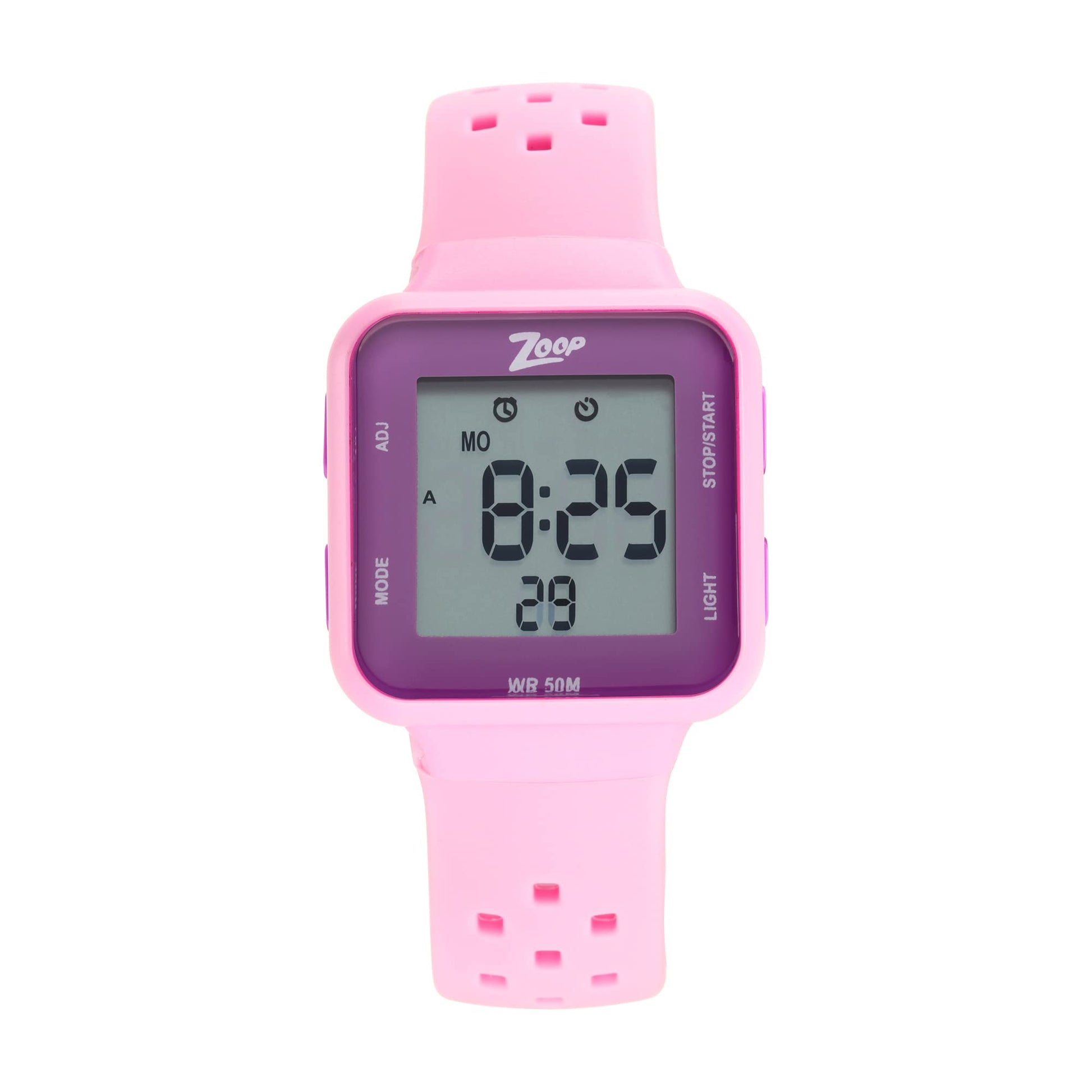 Zoop Kids Unisex Silver Dial Silicone Digital Watch (Not Assigned,Not Assigned)