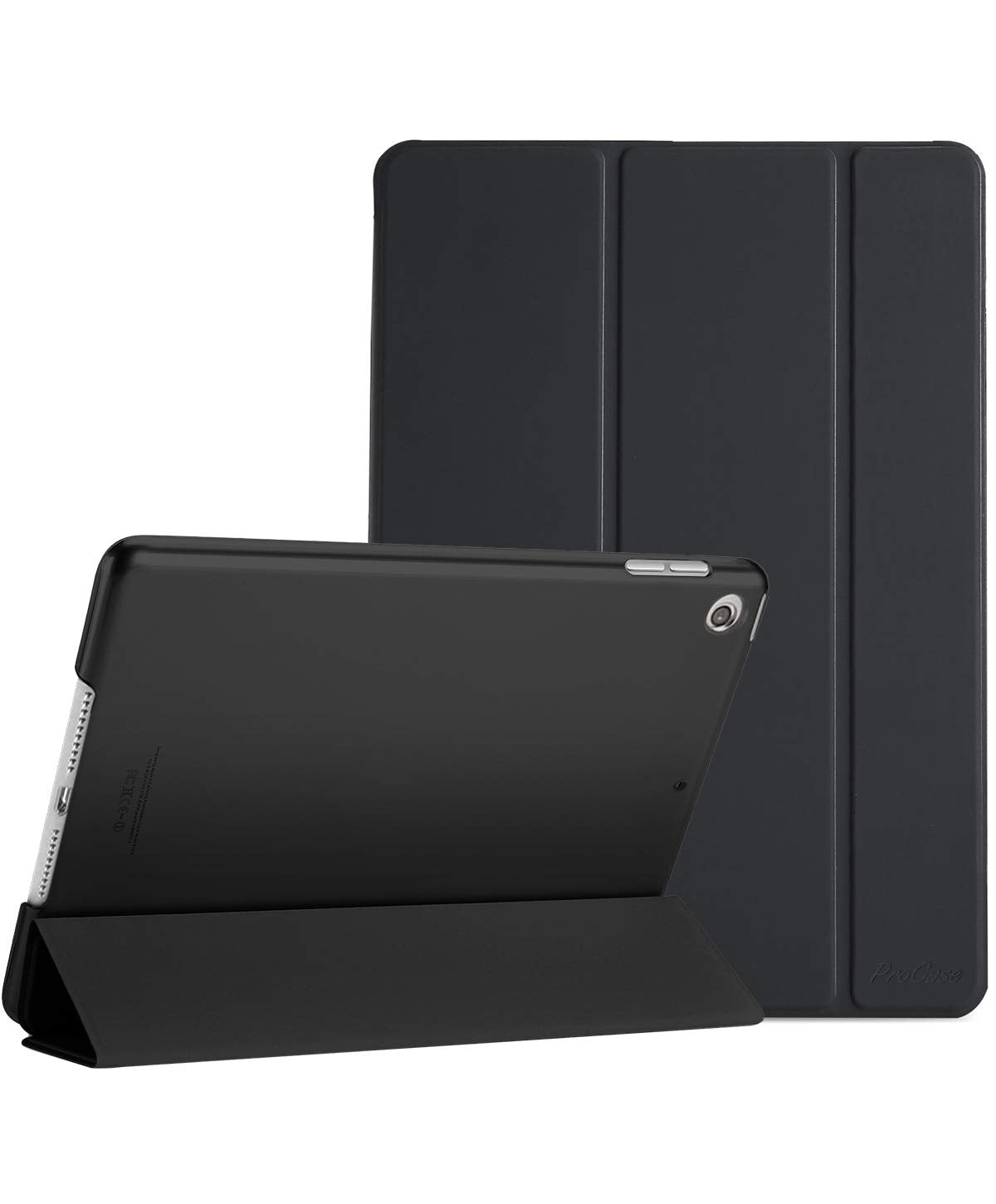 ProCase Smart Case for iPad mini 5th Generation(2019 Model), Lightweight Cover with Auto Sleep/Wake for iPad mini 5 -Black