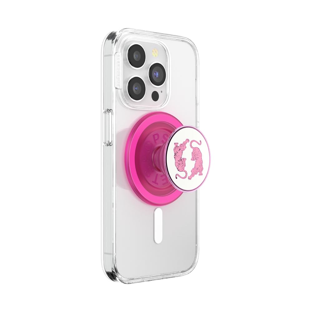 PopSockets Phone Grip for MagSafe, Magnetic Holder, Phone Stand - Le Tigre Boca
