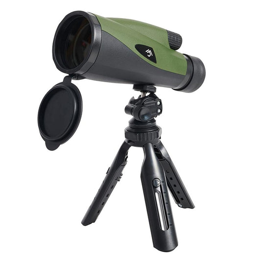 Cole Wheeler Expedition Eye 10x60 Monocular Telescope - Manual Focus, Multi-Coated Lens, Compact Outdoor Scope for Hiking, Wildl