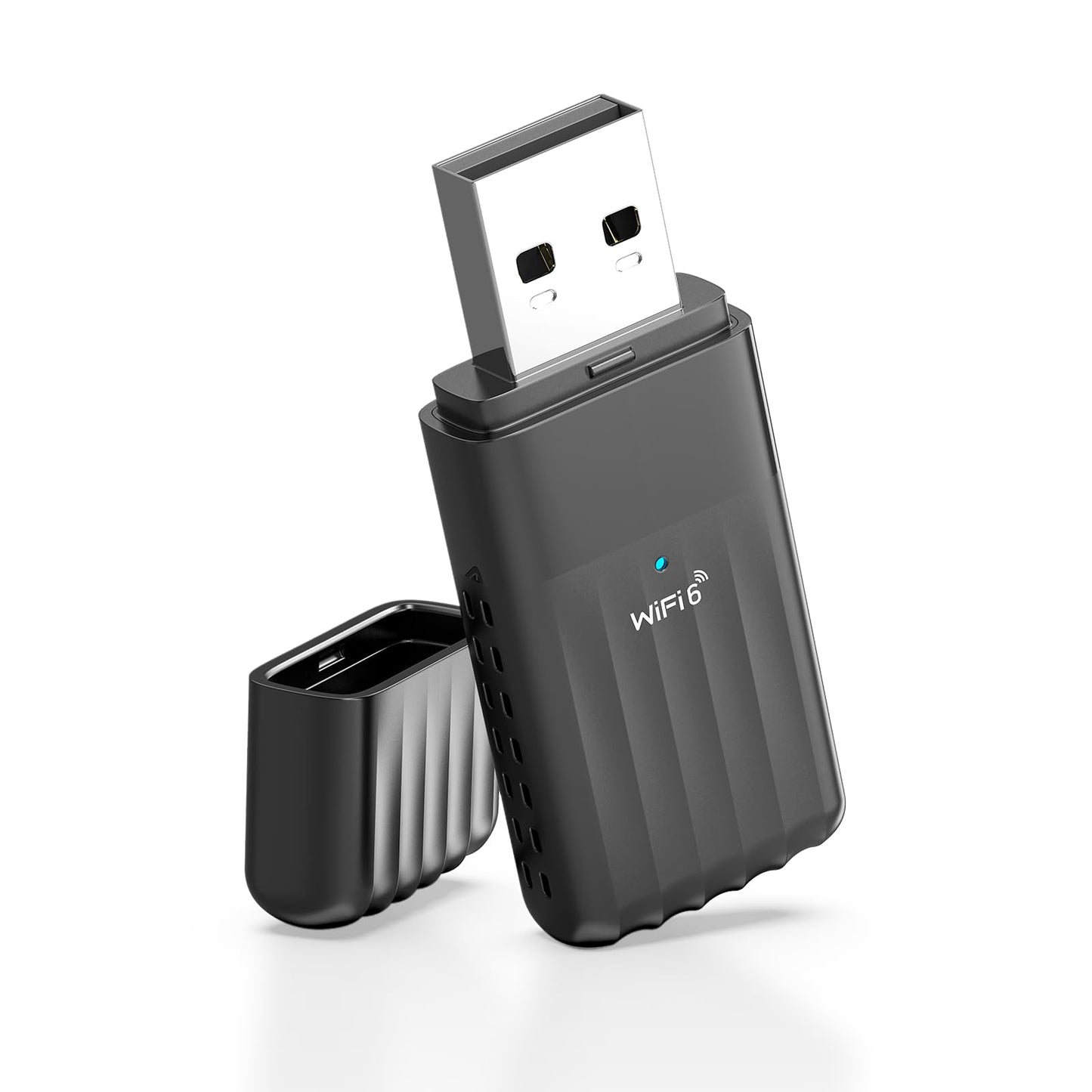 WONLINK 2 in 1 USB Bluetooth Adapter for PC, AX900 2.4G/5G Dual Band & Bluetooth 5.3 WiFi 6 Adapter for Desktop PC, Wireless Net