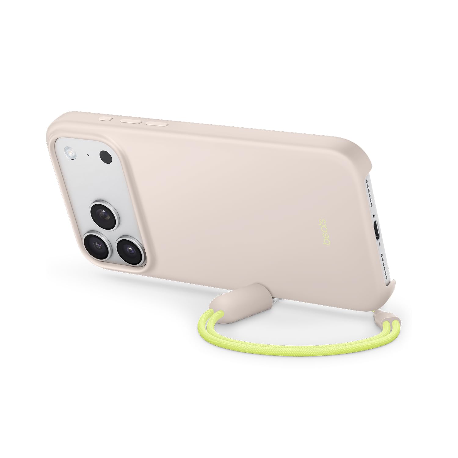 Beats iPhone 17 Pro Max Kickstand Case with MagSafe & Camera Control, Built in Stand & Lanyard, Matte Finish with Microfiber Lin