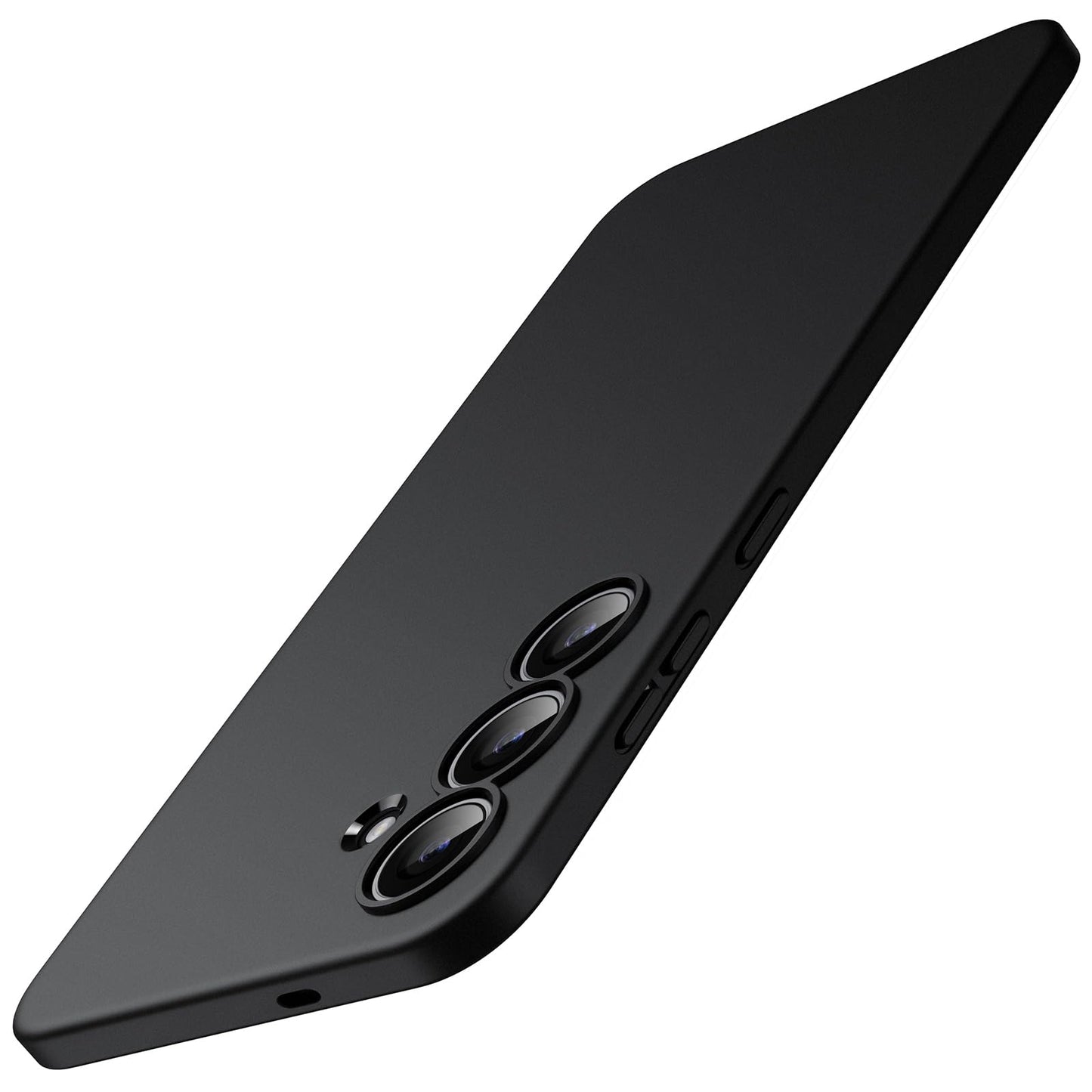 JETech Slim Fit Case for Samsung Galaxy S25 FE, Flexible Soft TPU Shockproof Thin Phone Cover with Matte Finish (Black)