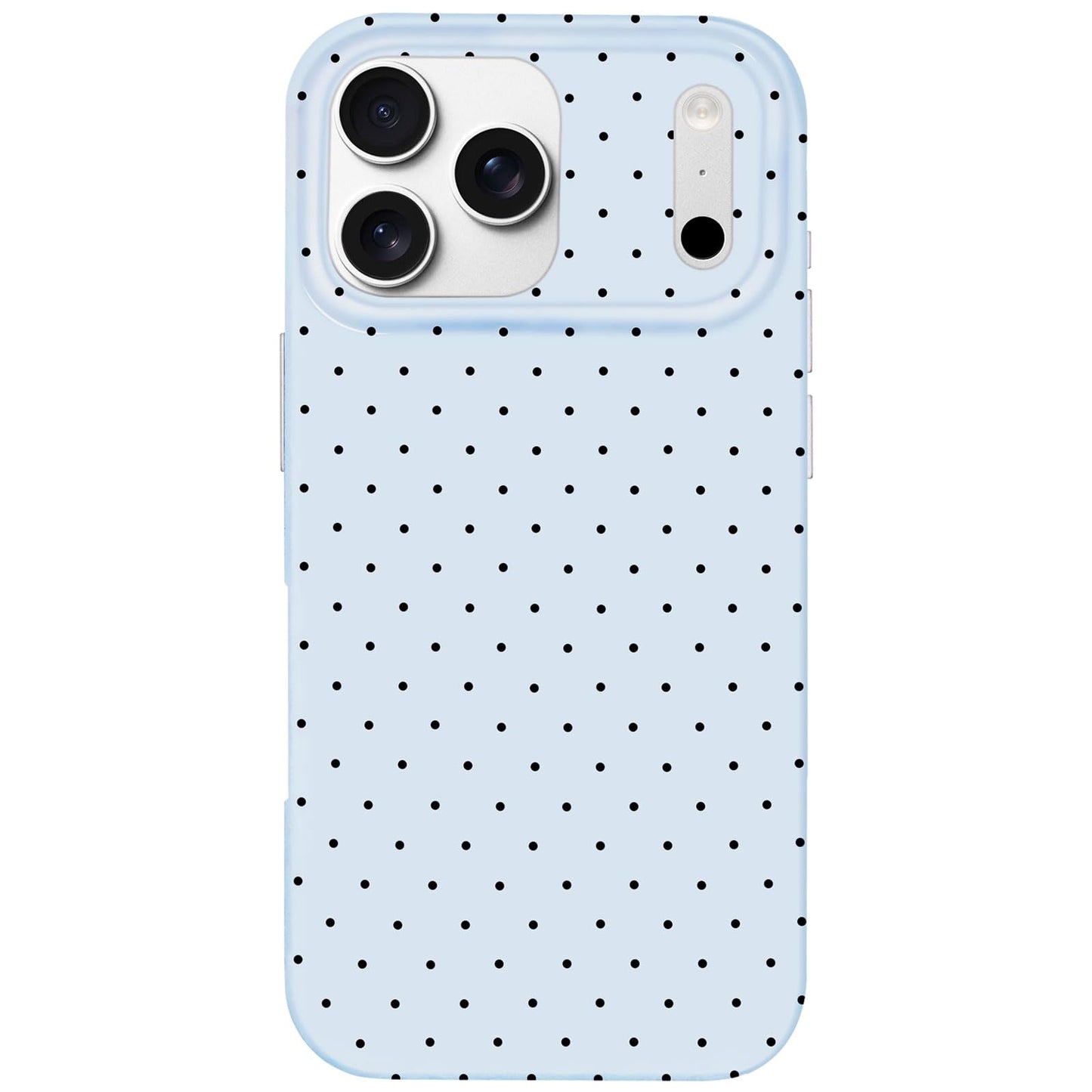 Hython for iPhone 17 Pro Case Cute Polka Dot Aesthetic Design Simple Cover 6.3, Thin Slim Anti-Scratch Soft TPU Bumper Shockproo