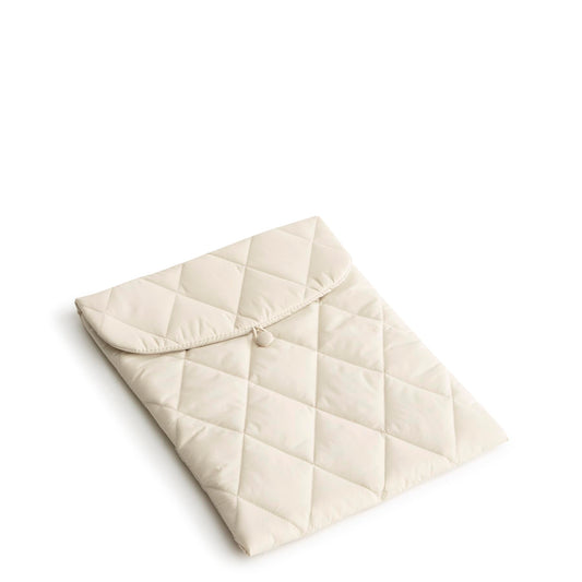 Vera Bradley Womens Featherweight Small Envelope Tech Sleeve, Pumice Stone, One Size