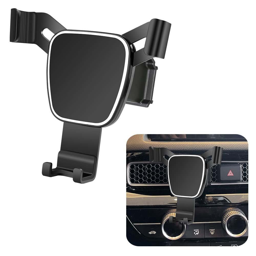 LUNQIN Car Phone Holder for Honda Civic 2022 2023 2024 2025 2026 11th gen LX Sport EX Touring Si Auto Accessories Navigation Bra