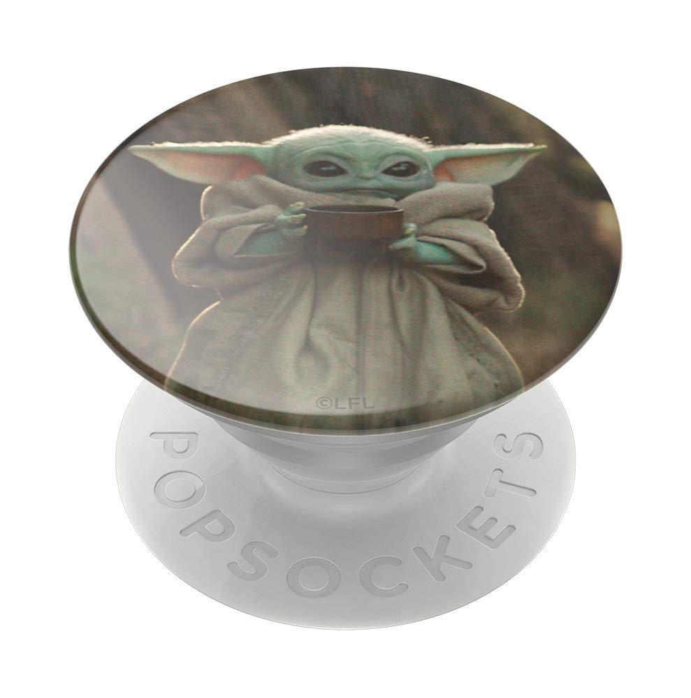 PopSockets Phone Grip with Expanding Kickstand, Adhesive Grip, Star Wars - The Child Cup