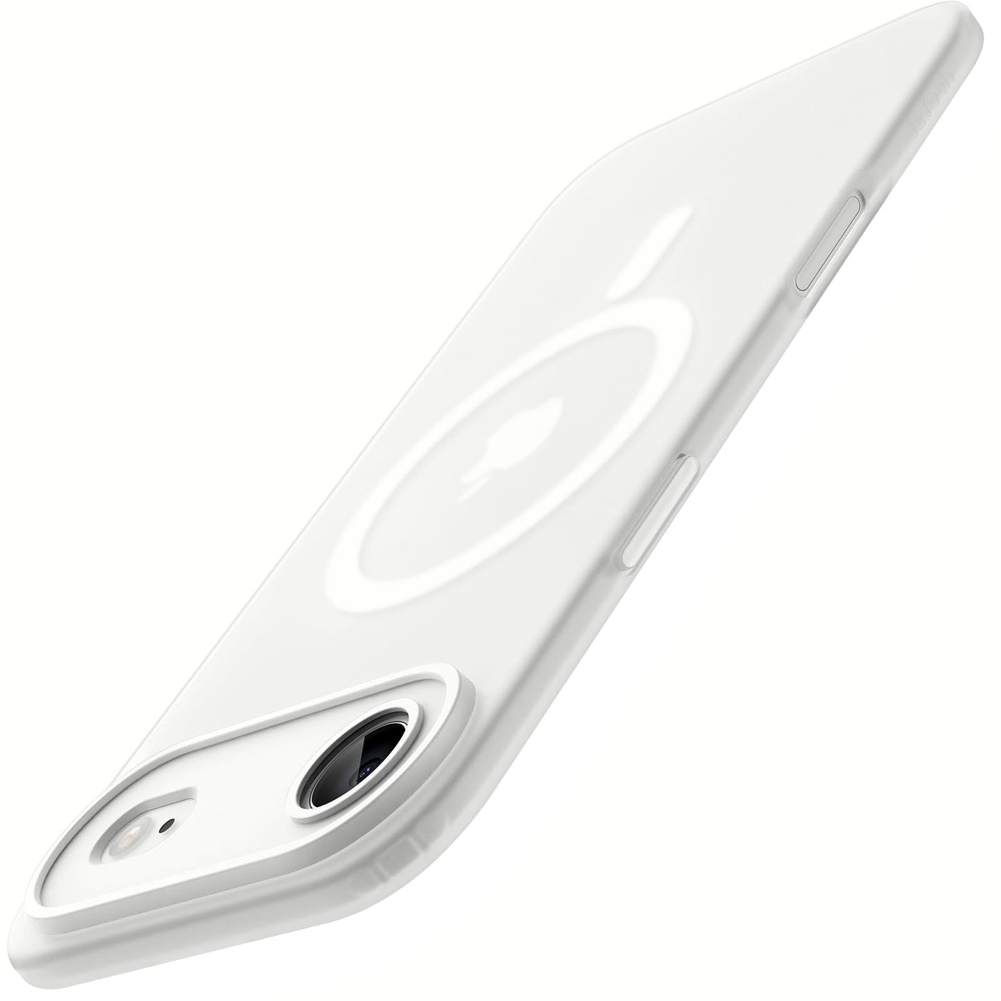 JETech Matte Case for iPhone Air Compatible with MagSafe, Camera Lens Full Protection, Shockproof Translucent Frosted TPU Soft P