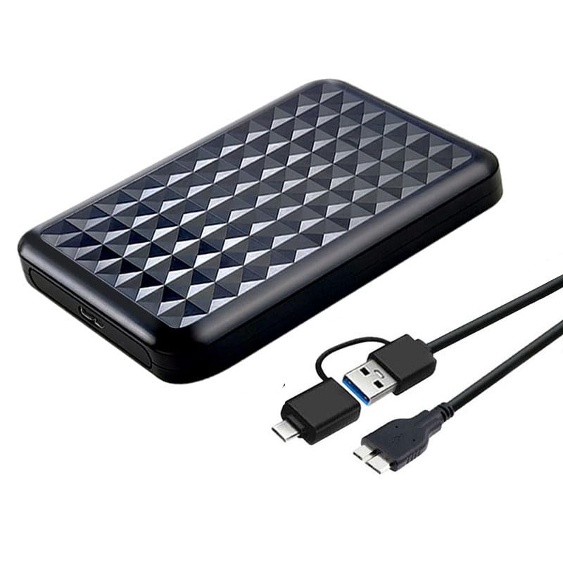 Tianken 1TB Ultra Slim Portable External Hard Drive 2.5 USB 3.0 HDD Storage for PC, Mac, Laptop, PS4, PS5, Xbox one