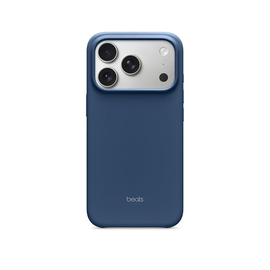 Beats iPhone 17 Pro Case with MagSafe & Camera Control, Matte Finish, Microfiber Lining - Bedrock Blue