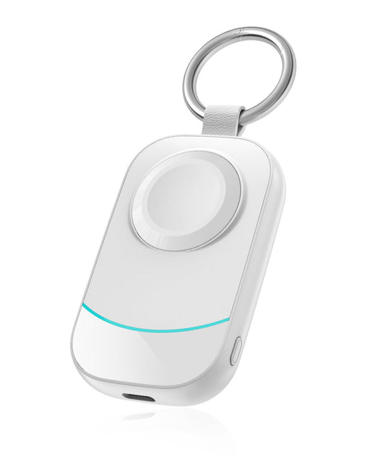2500mAh Travel Charger for Apple Watch - Portable Charger with Keychain for Apple Watch - Stocking Stuffers for Men, Women, and