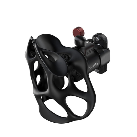 SMALLRIG Seamlessly 360 Rotating Hollow Left-Side Handle with NATO Clamp, Included an NATO Rail, 15kg/ 33lb Load, Quick Release