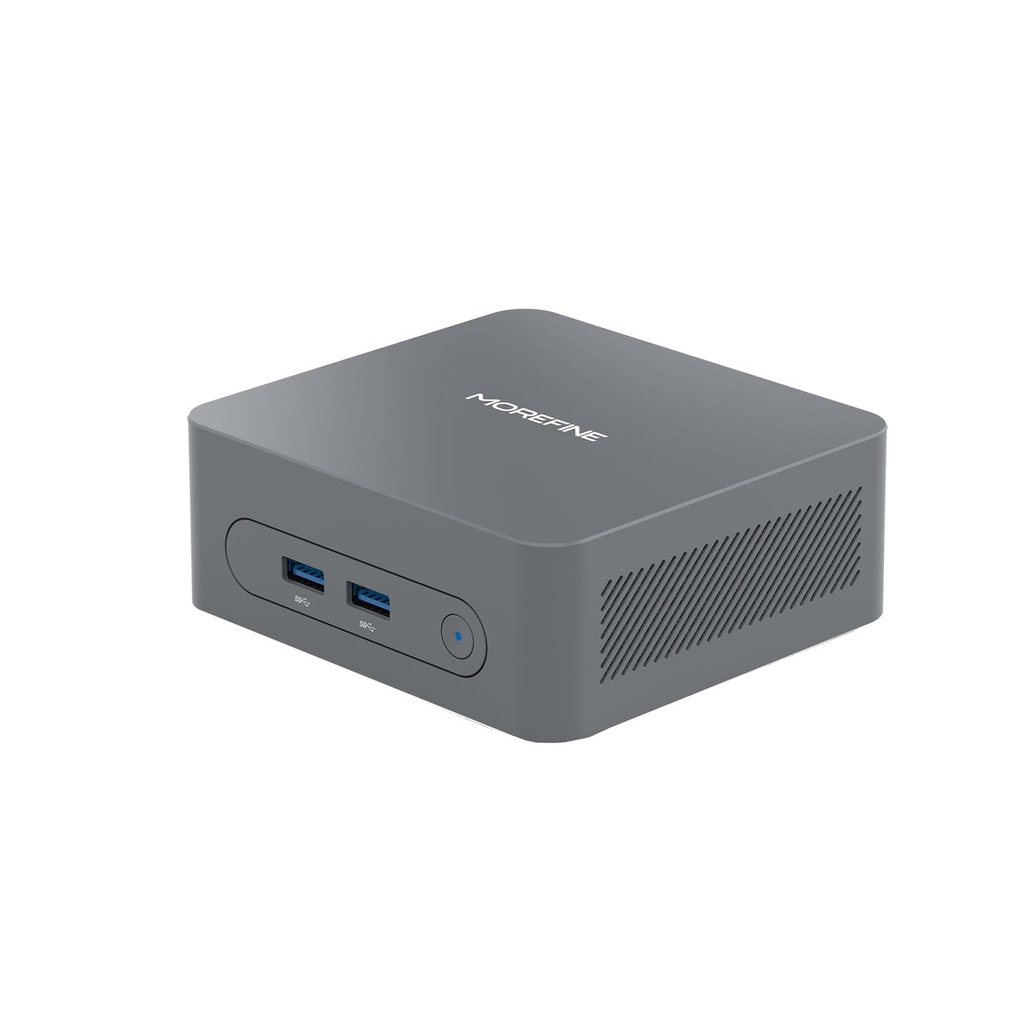 MOREFINE Mini PC N150 16GB DDR4 RAM 512GB PCle M.2 SSD, M8 Twin Lake N150 (Upgraded N100), Mini Computer 4K Dual Display/USB3.2/