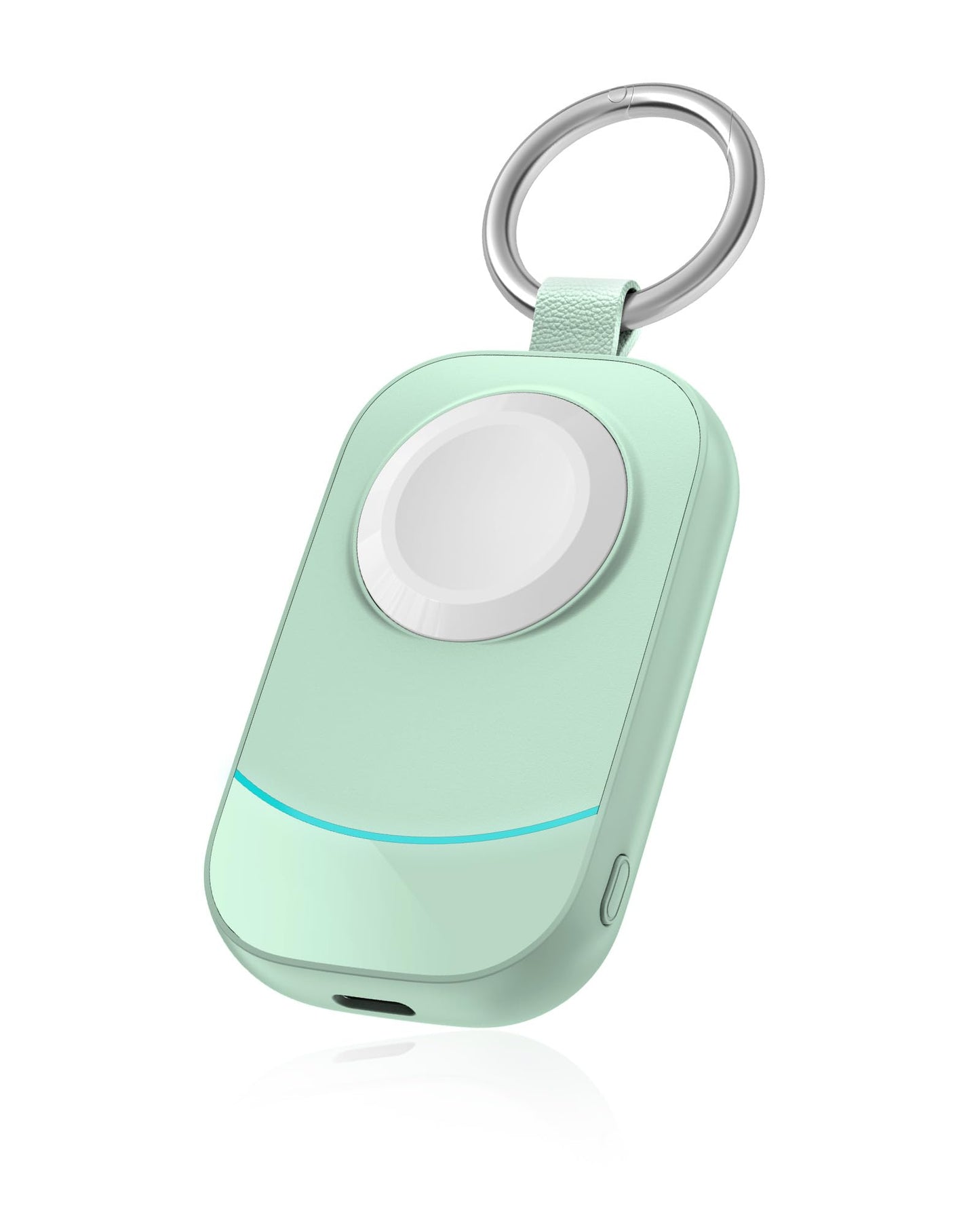 Portable Travel Charger for Apple Watch Series 11-2500mAh Wireless Keychain Charger for Apple Watch Series 10/9/8/7/6/5/4/3/2/UI