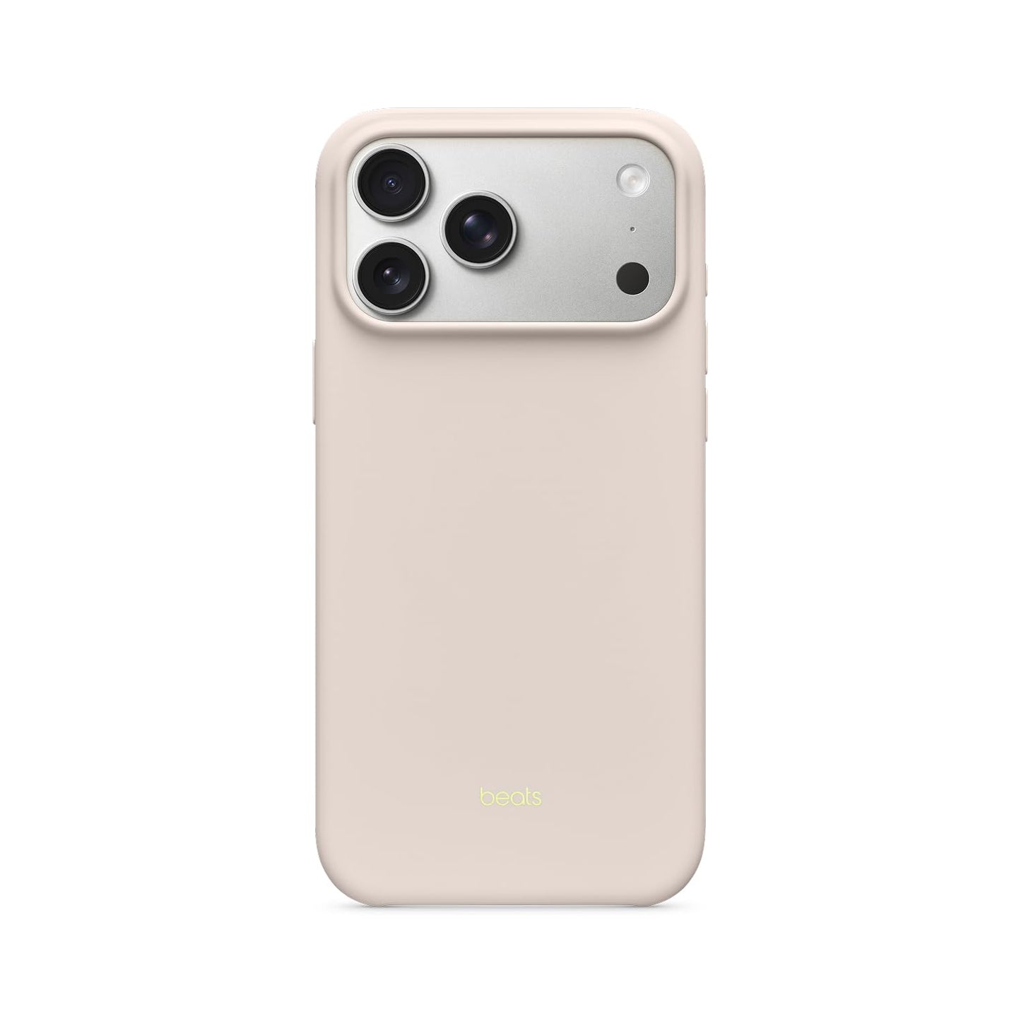 Beats iPhone 17 Pro Max Case with MagSafe & Camera Control, Matte Finish, Microfiber Lining - Lime Stone