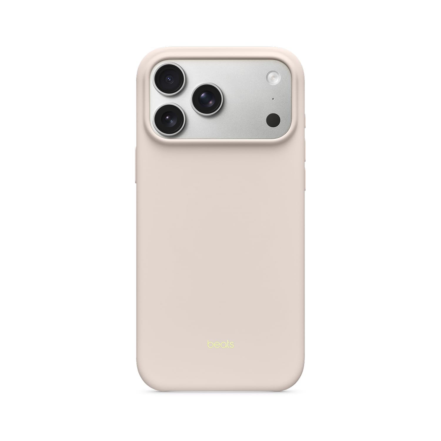 Beats iPhone 17 Pro Max Case with MagSafe & Camera Control, Matte Finish, Microfiber Lining - Lime Stone