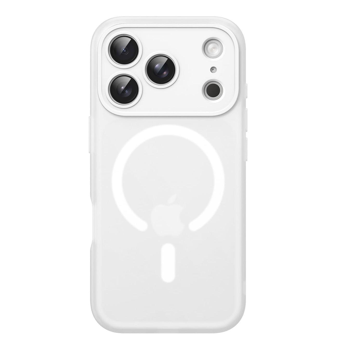JETech Matte Case for iPhone 17 Pro 6.3-Inch Compatible with MagSafe, Camera Lens Full Protection, Shockproof Translucent Froste