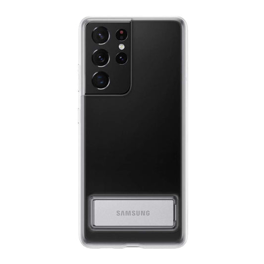 Clear Standindg Clear Galaxy S21 Ultra Protective Case