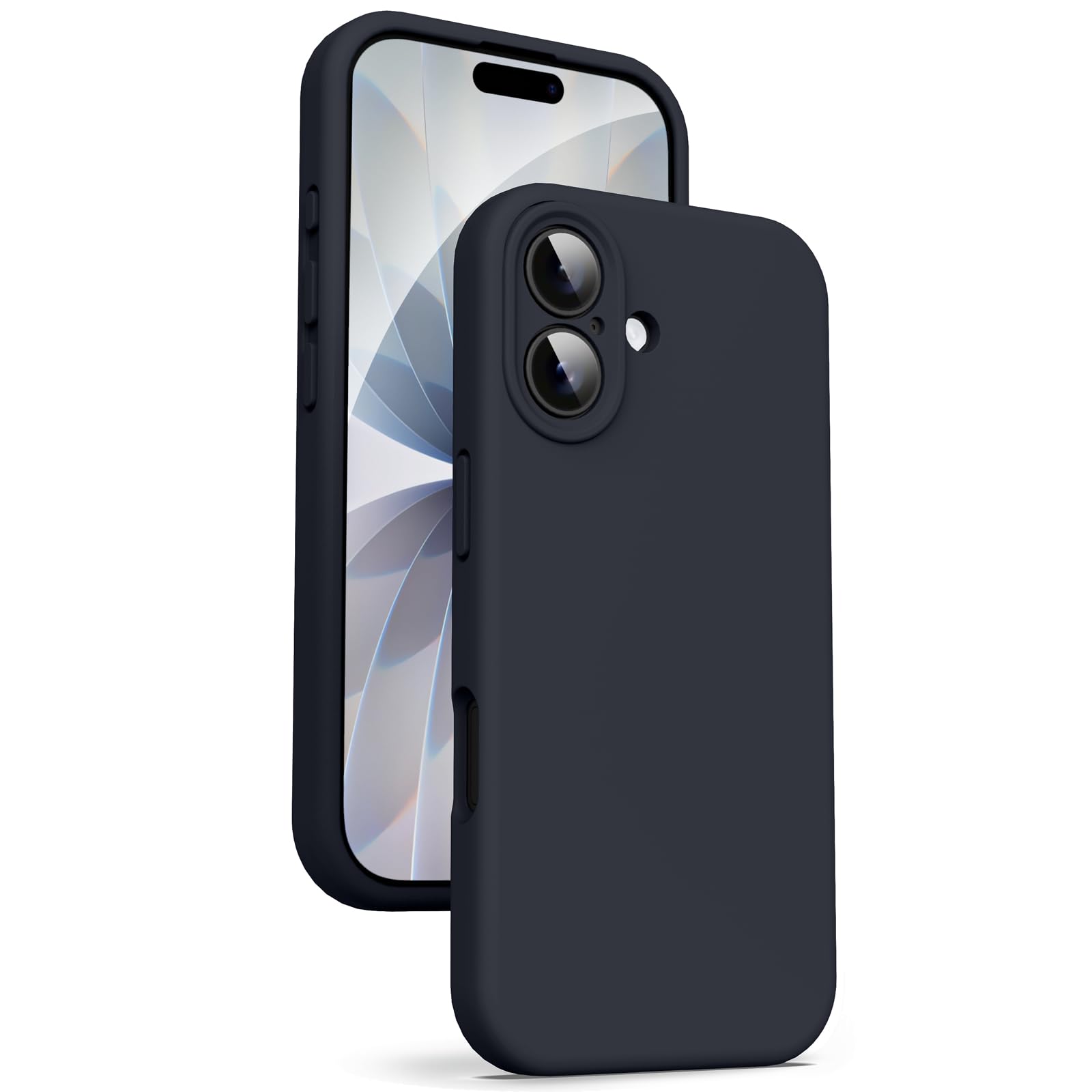 Supdeal Liquid Silicone Case for iPhone 17 - [Camera All-Round Protection] [Soft Microfiber Lining Anti-Scratch] 4 Layer Full Co