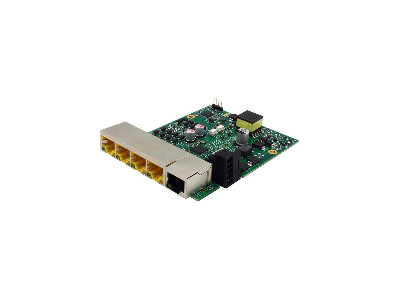Brainboxes SW-125 Embedded 4 Port Poe Fast 10/100perp 10/100 +1 Ethernet Port -40f +158f