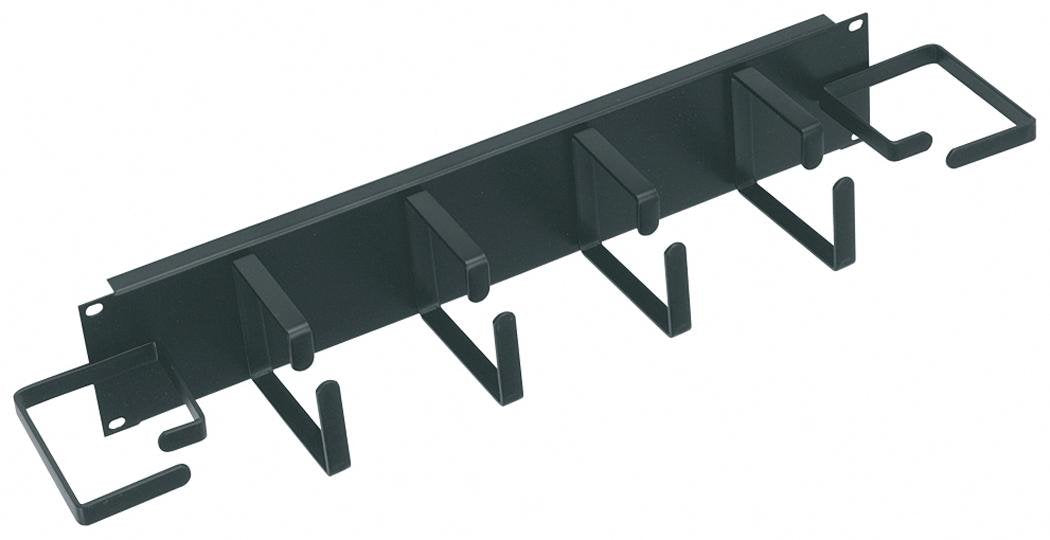 Middle Atlantic HCM2DV 2 RU D Ring Horizontal Cable Manager, Black