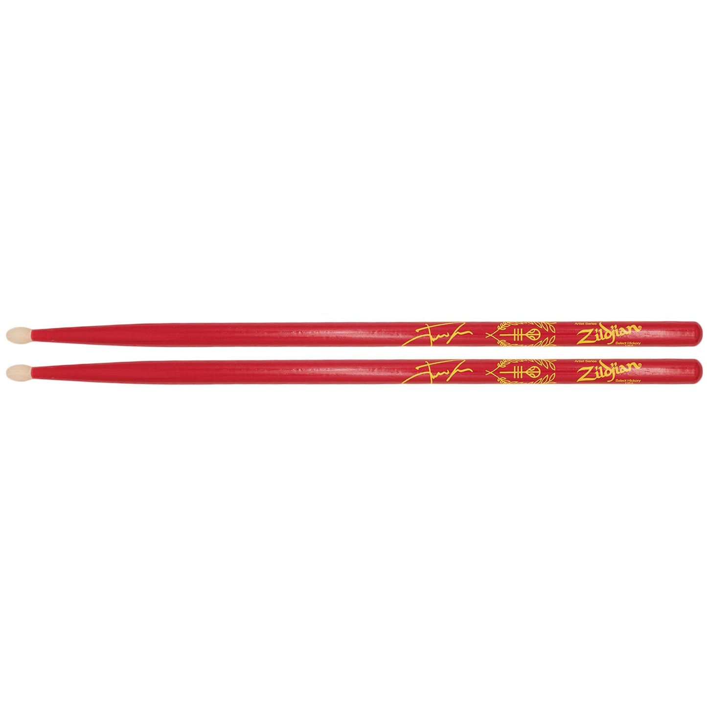 Zildjian Josh Dun Clancy Drumsticks, Red