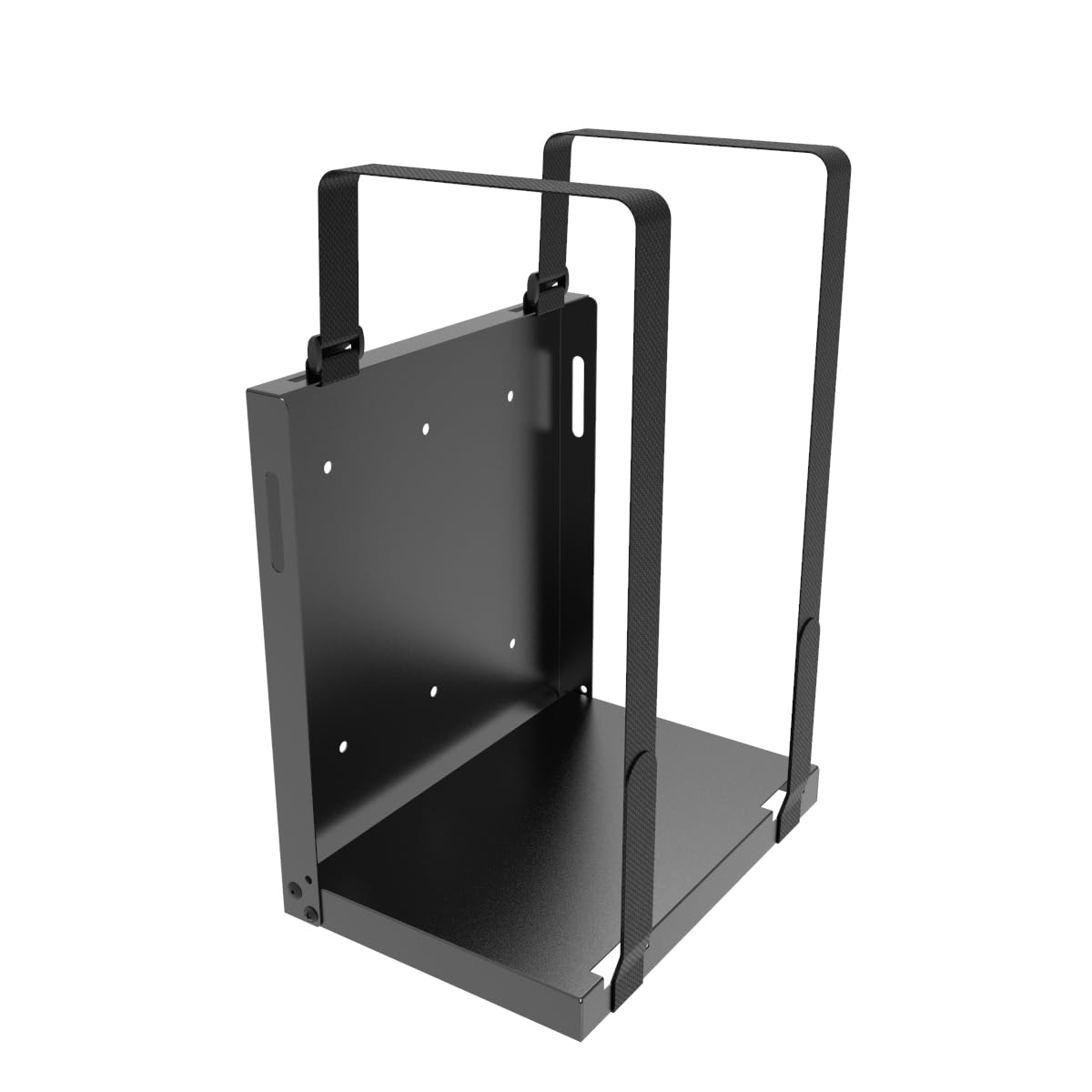 JINGCHENGMEI Universal Mount Computer Wall Mount 10 H x 6 W x 10 D, Adjustable Strap Mount for CPU, UPS, Computer Cases or Other